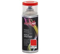 Ambro-Sol V4002002 Smalto Acrilico Multiuso, Vernice Brillante per Interni ed Esterni, Adatto per Qualsiasi Tipo di Materiale, Bomboletta Spray in Banda Stagnata Riciclabile da 400 ml, Arancio Sangue