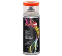 Ambro-Sol V4003000 Smalto Acrilico Multiuso, Vernice Brillante per Interni ed Esterni, Adatto per Qualsiasi Tipo di Materiale, Bomboletta Spray in Banda Stagnata Riciclabile 400 ml, Rosso Fuoco