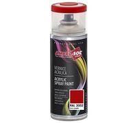 Ambro-Sol V4003002 Smalto Acrilico Multiuso, Vernice Brillante per Interni ed Esterni, Adatto per Qualsiasi Tipo di Materiale, Bomboletta Spray in Banda Stagnata Riciclabile 400 ml, Rosso Carminio