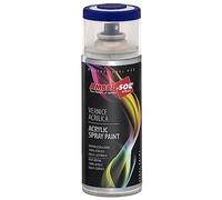 Ambro-Sol V4005005 Smalto Acrilico Multiuso, Vernice Brillante per Interni ed Esterni, Adatto per Qualsiasi Tipo di Materiale, Bomboletta Spray in Banda Stagnata Riciclabile 400 ml, Blu Segnale
