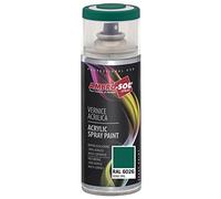 Ambro-Sol V4006026 Smalto Acrilico Multiuso, Vernice Brillante per Interni ed Esterni, Adatto per Qualsiasi Tipo di Materiale, Bomboletta Spray in Banda Stagnata Riciclabile 400 ml, Verde Opale