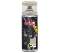 Ambro-Sol V4007032 Smalto Acrilico Multiuso, Vernice Brillante per Interni ed Esterni, Adatto per Qualsiasi Tipo di Materiale, Bomboletta Spray in Banda Stagnata Riciclabile 400 ml, Grigio Ghiaia
