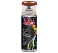 Ambro-Sol V4008002 Smalto Acrilico Multiuso, Vernice Brillante per Interni ed Esterni, Adatto per Qualsiasi Tipo di Materiale, Bomboletta Spray in Banda Stagnata Riciclabile 400 ml, Marrone Segnale