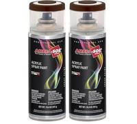 Ambro-Sol V4008017 Smalto Acrilico Multiuso, Vernice Brillante per Interni ed Esterni, Adatto per Qualsiasi Tipo di Materiale, Bomboletta Spray in Banda Stagnata Riciclabile 400 ml, Marrone Cioccolato