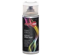 Ambro-Sol V4009016 Smalto Acrilico Multiuso, Vernice Brillante per Interni ed Esterni, Adatto per Qualsiasi Tipo di Materiale, Bomboletta Spray in Banda Stagnata Riciclabile 400 ml, Bianco Traffico