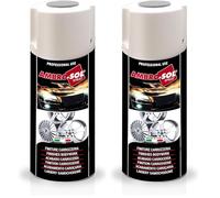 Ambro-Sol V400CAR/FIN Smalto/Vernice Finiture Carrozzeria, Resistente a Graffi, Alcool e Benzina, Ideale per Verniciare trattori, Bomboletta Spray in Banda Stagnata 400 ml, Trasparente