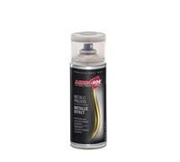 Ambro-Sol V400MET4 Smalto / Vernice Effetto Metalli Preziosi, per Interni che Impreziosisce e Rende Brillanti Superfici e Oggetti, Bomboletta Spray in Banda Stagnata Riciclabile 400 ml, Argento