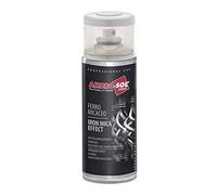 Ambro-Sol V400MIC3 Smalto / Vernice Effetto Ferro Micaceo, Ideale per Verniciare Interni, Esterni e Complementi d’Arredi, Bomboletta Spray in Banda Stagnata Riciclabile 400 ml, FLUORESCENTE GIALLO