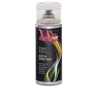 Ambro-Sol V400PAST7 Smalto Acrilico Multiuso, Vernice Brillante per Interni ed Esterni, per Qualsiasi Tipo di Materiale, Bomboletta Spray in Banda Stagnata Riciclabile 400 ml, Trasparente Lucido