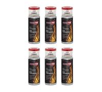 Ambro-Sol V400TEMP.6 Vernice Resistente Grigio Antracite, 400 ml, 6 pezzi
