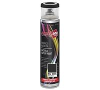 Ambro-Sol V600PAST5 Smalto Acrilico Multiuso, Vernice per Interni ed Esterni, Adatto per Qualsiasi Tipo di Materiale, Bomboletta Spray in Banda Stagnata Riciclabile 600 ml, Ral 9005 Nero Lucido