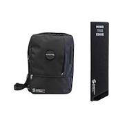 Ambrogio Sanelli, Caravel Backpack Multiuso + Custodia Coltelli Blade Guard, Zaino Professionale Porta Coltelli con 6 Tasche, Custodia Lama Coltelli da Cucina da 21,6 x 5 cm, Resistenti e Sicuri