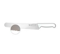 Ambrogio Sanelli, Linea Supra, Coltello Panettiere per Pasticceria e Panificazione con Lama Soft da 26 cm in Acciaio Inox, Impugnatura in SEBS Pratica ed Ergonomica, Certificato NSF, Made in Italy
