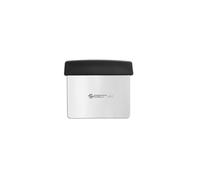 Ambrogio Sanelli, Linea Supra, Raschietto Tagliapasta per Pasticceria, Pizzeria e Cucina, Lama da 12 cm in Acciaio Inox, Impugnatura in SEBS Pratica ed Ergonomica, Certificato MOCA