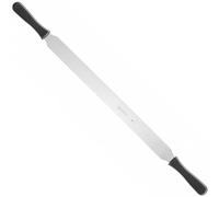 Ambrogio Sanelli, Linea Supra, Spatola a Due Manici "SpaTWOla" per Pasticceria con Lama da 42 cm in Acciaio Inox, Impugnatura in SEBS Pratica ed Ergonomica, Certificata MOCA, Made in Italy
