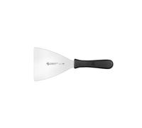 Ambrogio Sanelli, Linea Supra, Spatola Triangolare per Pasticceria con Lama da 13x12 cm in Acciaio Inox, Impugnatura in SEBS Pratica ed Ergonomica, Certificata MOCA, Made in Italy