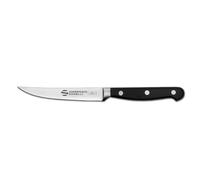Ambrogio Sanelli, Maitre Coltello da Bistecca, Coltello da Tavola con Lama Liscia in Acciaio Inox all'Azoto 11 cm e Manico Ergonomico, Coltelli da Cucina Professionali, Made in Italy