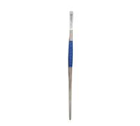 Ambrogio Sanelli, Pinza Chef, Pinza Cucina Professionale, in Acciaio Inox con Inserti in Silicone Blu per Pesce, Resistente, Lavabile in Lavastoviglie, HACCP Ready, 30 cm