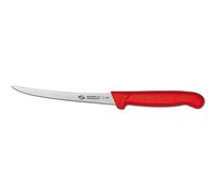 Ambrogio Sanelli - Supra Colore - Coltello Disosso Curvo. Colore: Rosso. Lama: Curva, in Acciao Inox Nitro-B Inox all'azoto. Cm: 15