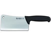 Ambrogio Sanelli - Supra - Falcetta Cucina. Manico Ergonomico in Polipropilene, Colore: Nero. Lama: Larga e Pesante, in Acciao Inox Nitro-B Inox all'azoto. Cm: 16