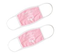AMBROSIANA Mascherine Tessuto Jersey Elasticizzato Cotone 100% (2 Pz)