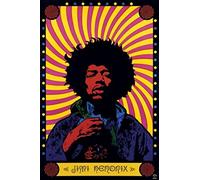 AMBROSIANA Poster (14r) Jimi Hendrix Psychedelic