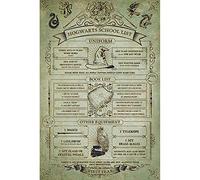 AMBROSIANA Poster (46c) Harry Potter Hogwarts School List (61x91,5)