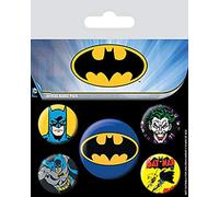 AMBROSIANA Pyramid International Batman Badge, Multicolore, 10 x 12.5 x 1.3 cm