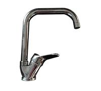 ambrosiana SEI14061111 Rubinetto Miscelatore Lavello Cucina o Lavanderia, Serie Sei, Cromo
