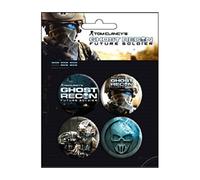 AMBROSIANA Spille (4 Pz)-Ghost Recon Badgepack1