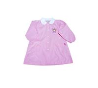 AMBROSINO Grembiule asilo quadri rosa Principessa Sofia scuola materna per bambina (WD15152A QUADRI ROSA, 65-6 ANNI)