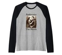 Ambrosio Il Monaco Matthew Lewis Gothic Horror Classico Maglia con Maniche Raglan