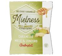 Ambrosoli Busta caramelle Mielness & Zenzero gr.90 (Confezione da 6)