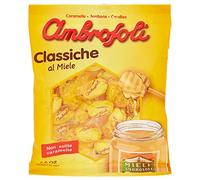 Ambrosoli Caramelle Classiche al Miele, 135g, Gusto Tradizionale e Delicate per la Gola