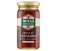 Ambrosoli Miele di Castagno Italiano, 250g, Gusto Intenso e Deciso - 100% Italiano