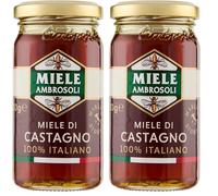 Ambrosoli - Miele, Italiano, Castagno - gr.250 (Confezione da 2)