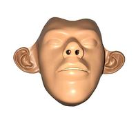 Ambu Sam - Maschera per costume da pirata, 5 pezzi, unisex, per tutte le età