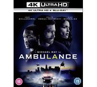 Ambulance (4K UHD Blu-ray) Keir O'Donnell Yahya Abdul-Mateen II Eiza González