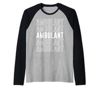 Ambulante Maglia con Maniche Raglan