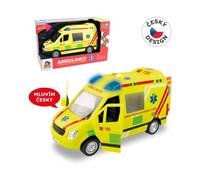 Ambulanza a batteria con voce ceca 1:16