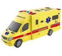 Ambulanza a spinta e batterie con voce ceca