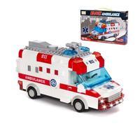 Ambulanza da costruzione Dam Electronics Luci e Suoni 48 pezzi