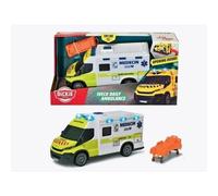 Ambulanza Dickie Toys Iveco Daily SAMU 1:18 Effetti Sonori e Luci