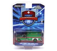 Ambulanza F-350 Verde 1/64 1995, Detroit EMS, Primi Rispondenti, 67068