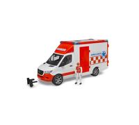 Ambulanza MB Sprinter con conducente e modulo sonoro e luci - Bruder - 02676