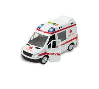Ambulanza Pronto Soccorso con Luci e Suoni in Scala 1:16