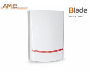 AMC BLADE 01 Red Sirena filare per centrale di allarme da esterno autoalimentata