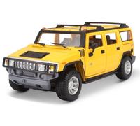 AMC HUMMER H2 SUV - 2003 - yellow - Maisto 1:27