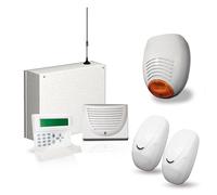 AMC - KIT 186 Centrale allarme C24 GSM PLUS +TASTIERA K-VOICE + SIRENA + SENSORI