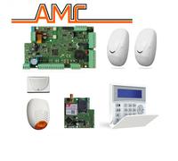AMC KIT 534 CENTRALE ANTIFURTO X824 1 K-LCD BLUE 1 XGPRS 2 MOUSE09 1 SR136 1 PZ2